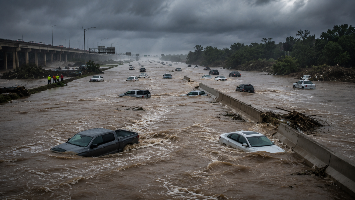 Flash Flood Emergency Hits Texas One Year After Camp Mystic Disaster — photo 4