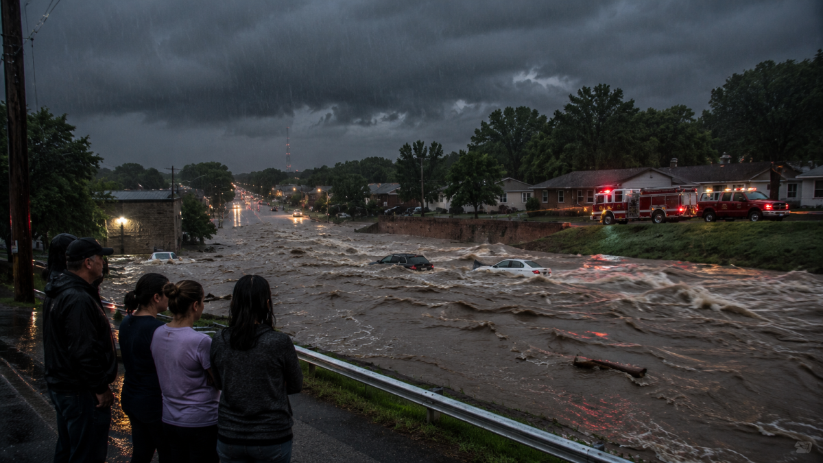 Flash Flood Emergency Hits Texas One Year After Camp Mystic Disaster — photo 6