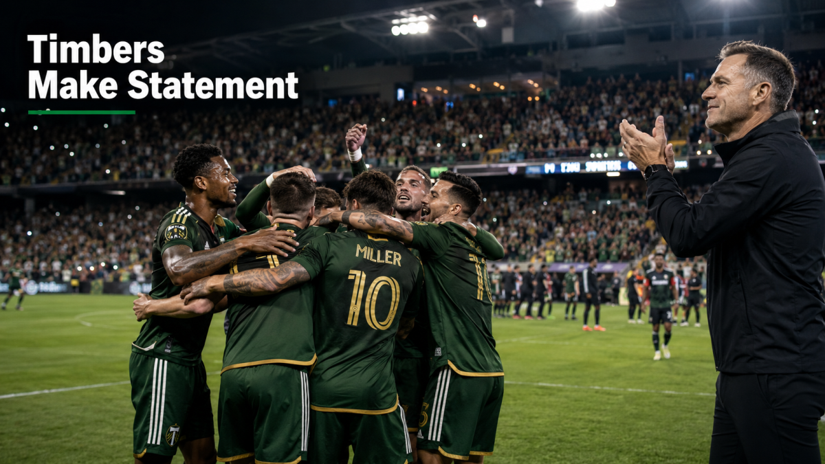 Kevin Kelsy Stars as Portland Timbers Thrash Seattle Sounders 5-1 — photo 4