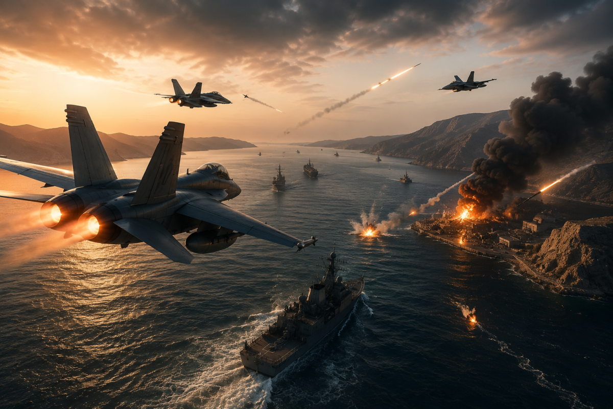 US Launches Fresh Strikes as Iran Reports Civilian Infrastructure Hit — photo 3