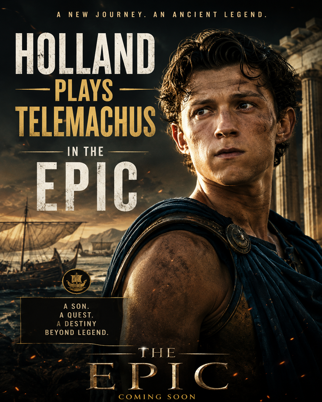 Tom Holland Calls The Odyssey 'One of the Greatest Pleasures' of His Career — photo 2