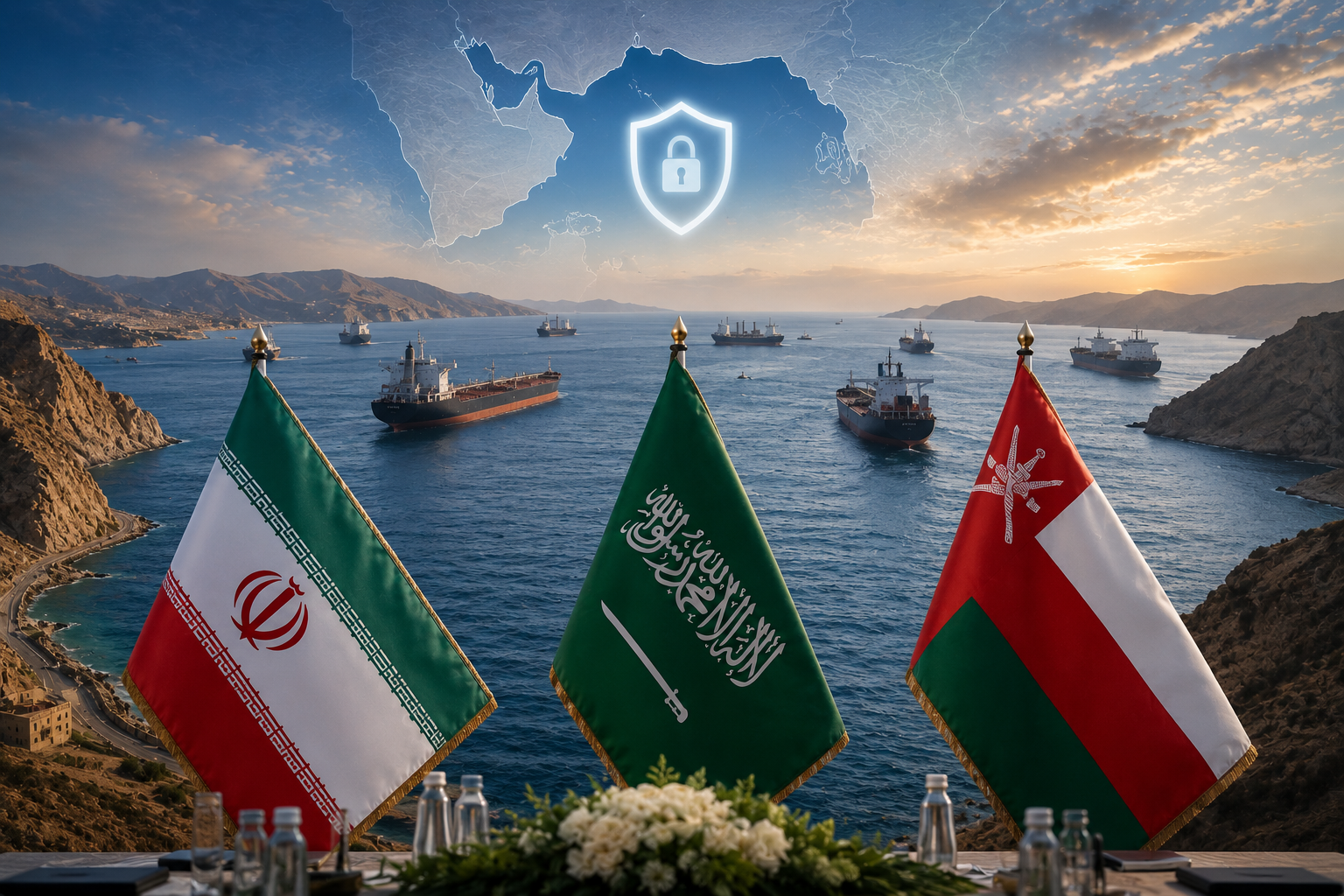 Iran, Saudi Arabia, and Oman Discuss Strait of Hormuz Security Amid Regional Tensions