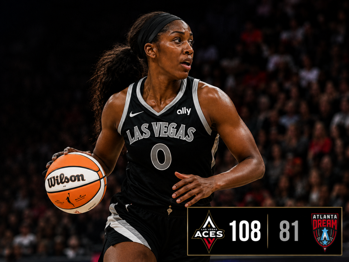 Jackie Young Records Triple-Double as Las Vegas Aces Defeat Atlanta Dream 109-87 — photo 1