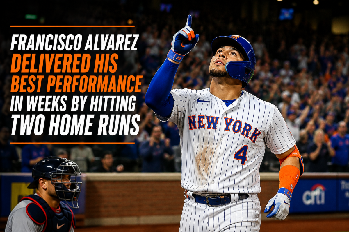 Mets Beat Phillies 4-1 as Francisco Alvarez Homers Twice