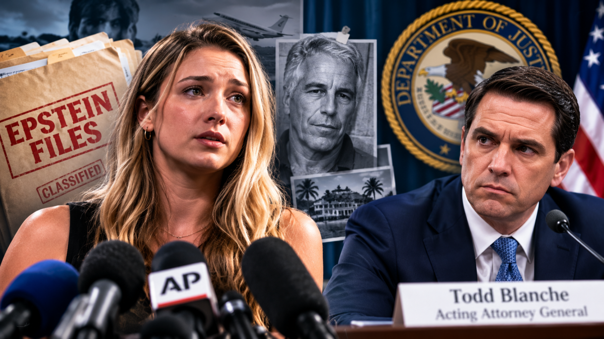 Epstein Survivor Criticizes Todd Blanche Over Justice Department Files Meeting