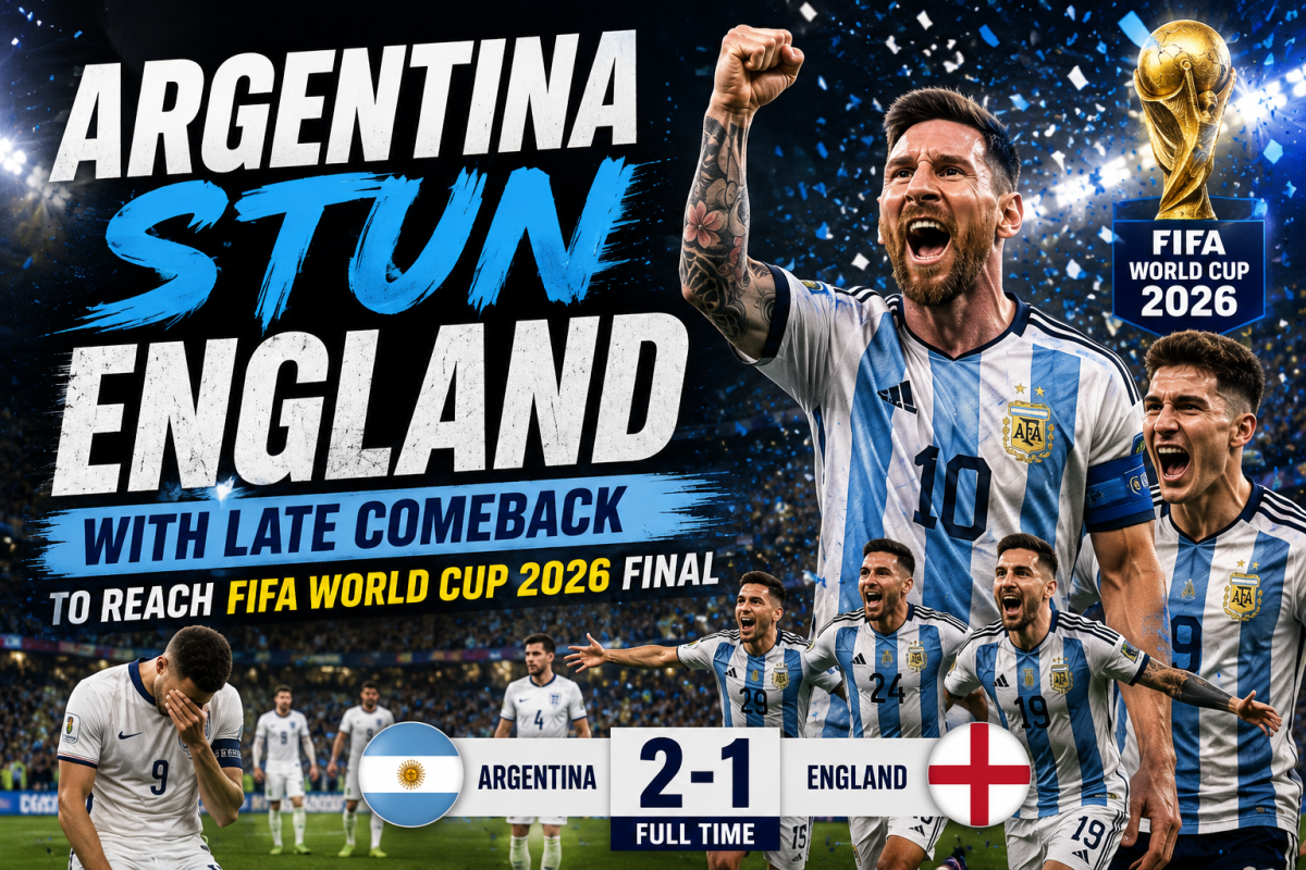 Argentina Stun England to Reach World Cup 2026 Final