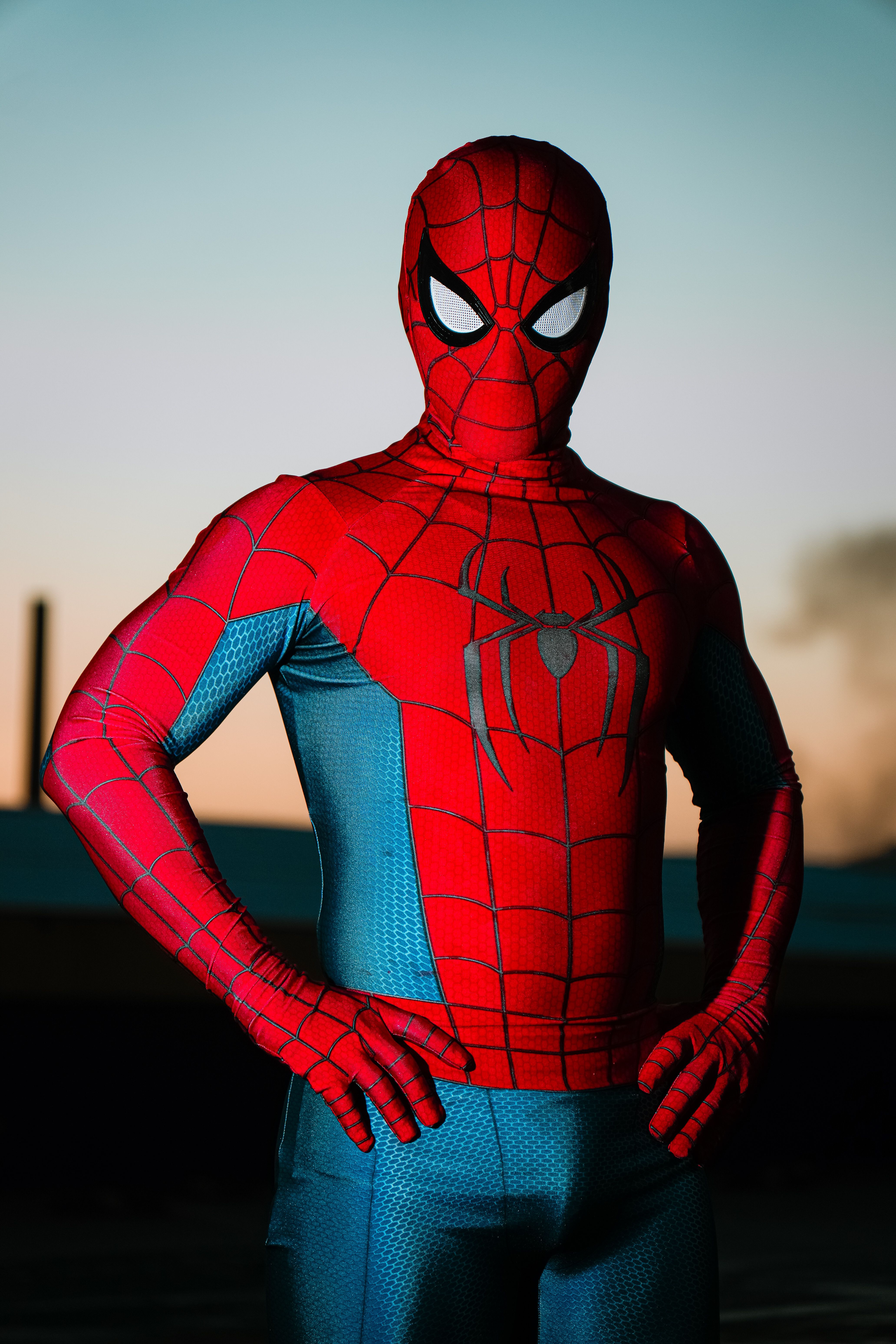 Spider-Man Costume Hero Helps Wheelchair User Cross Busy Arkansas Road