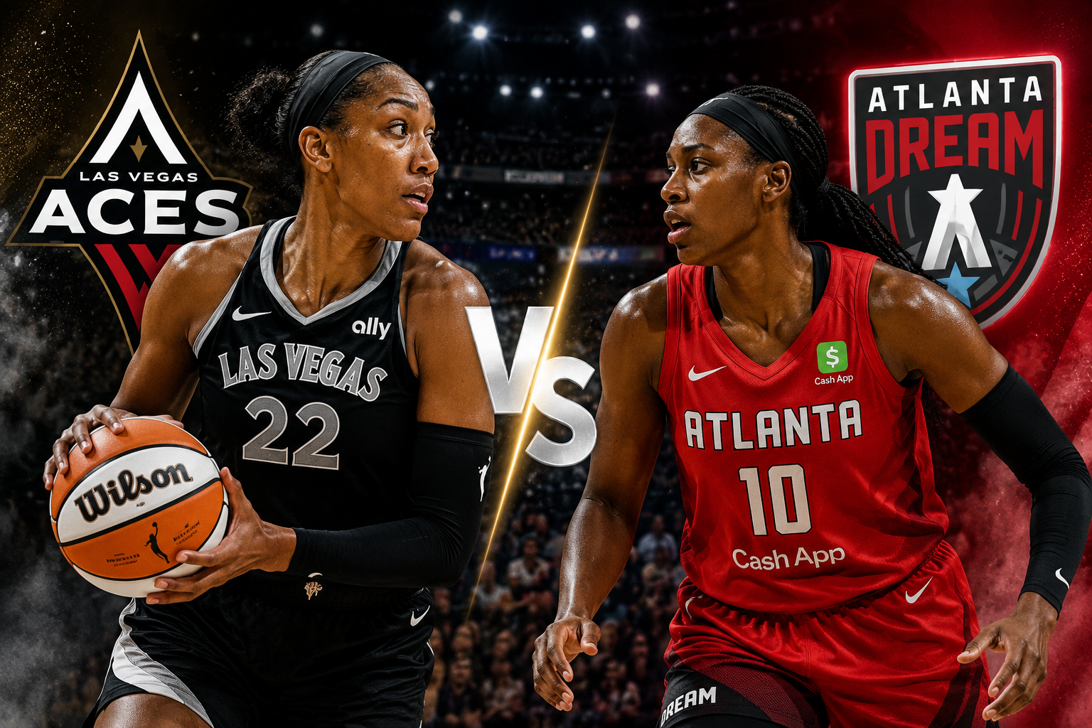 Jackie Young Records Triple-Double as Las Vegas Aces Defeat Atlanta Dream 109-87