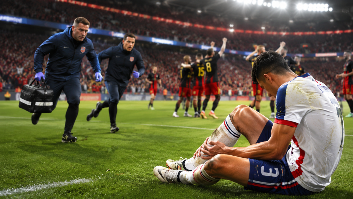 Christian Pulisic Suffers Leg Fracture in US World Cup Loss to Belgium