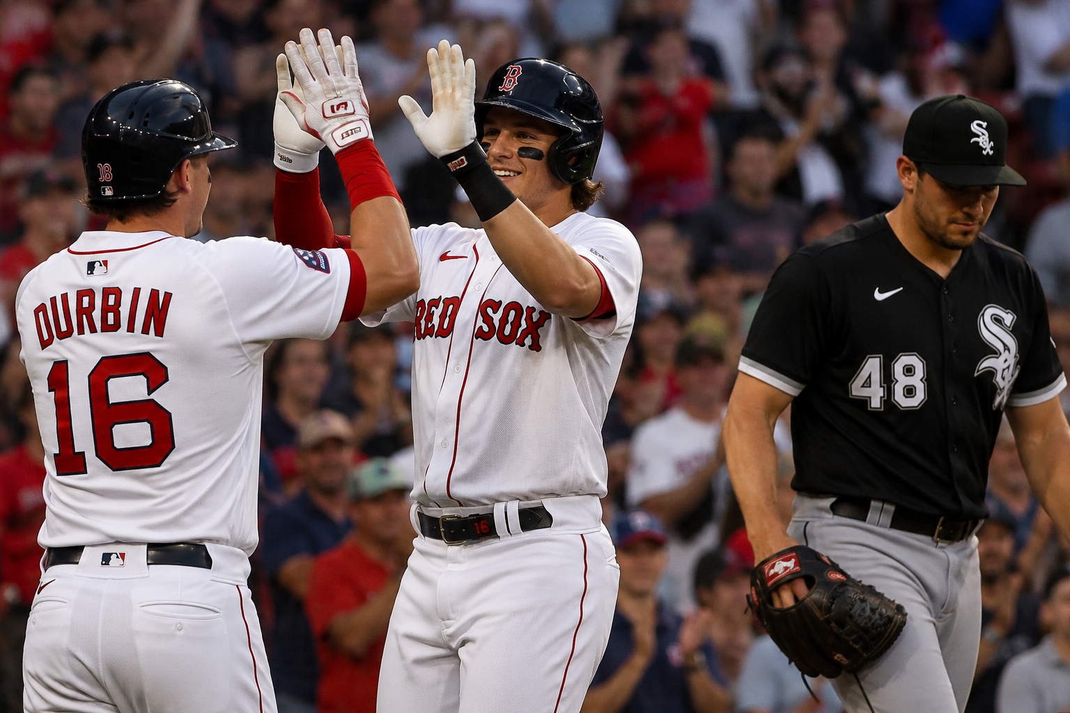 Red Sox Rout White Sox 14-2 as Caleb Durbin's Grand Slam Extends Boston's Winning Streak