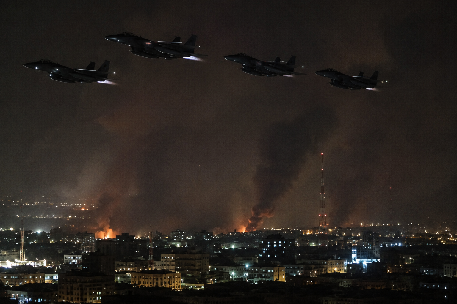 US Continues Iran Air Campaign for 13th Straight Night as Regional Tensions Push Oil Above $100