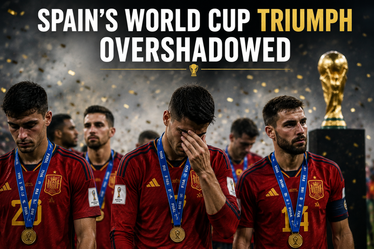 Spain's World Cup Victory Overshadowed by Politics and FIFA Controversy