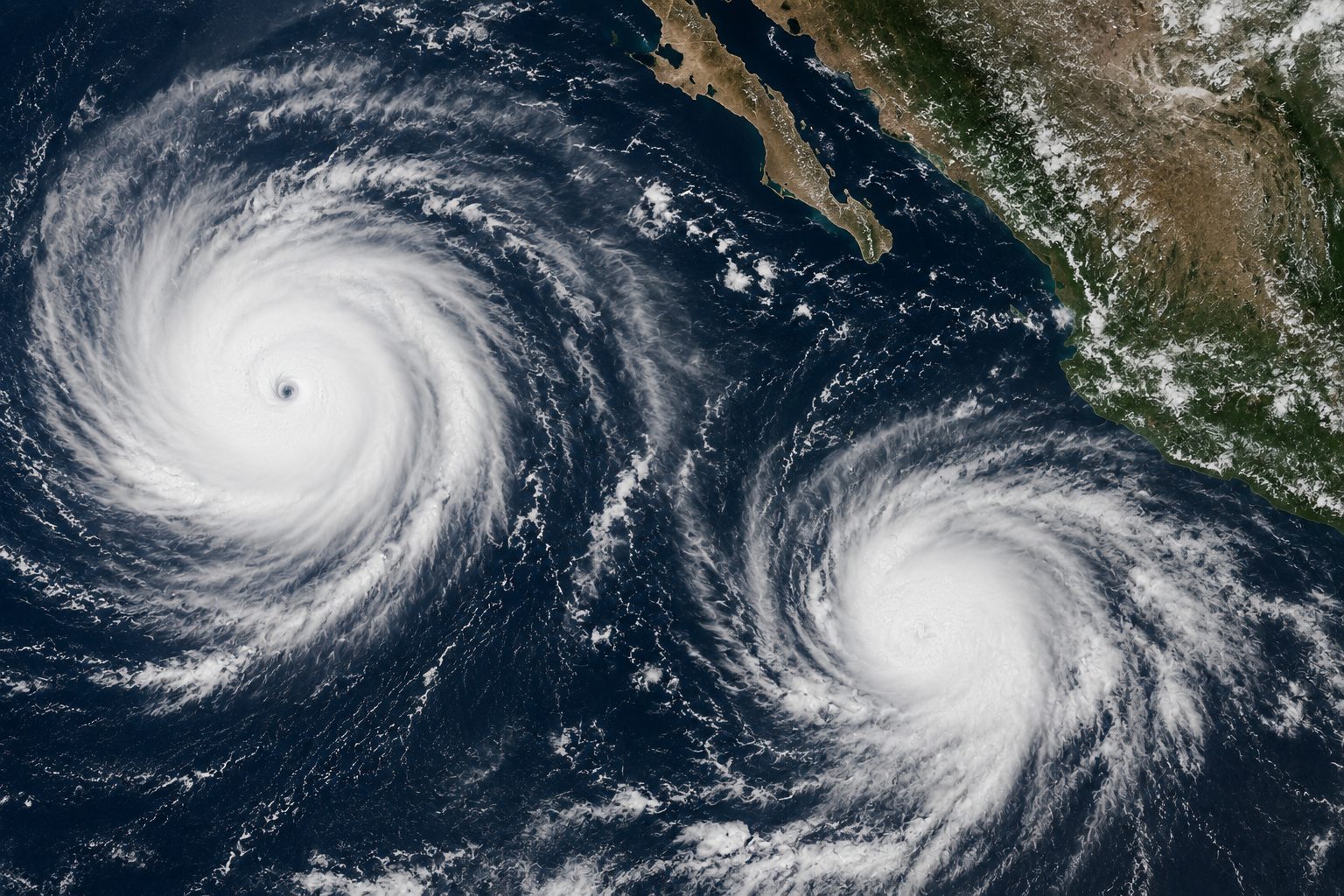 Hurricane Genevieve Strengthens to Category 5, Stays Away From Mexico's Coast