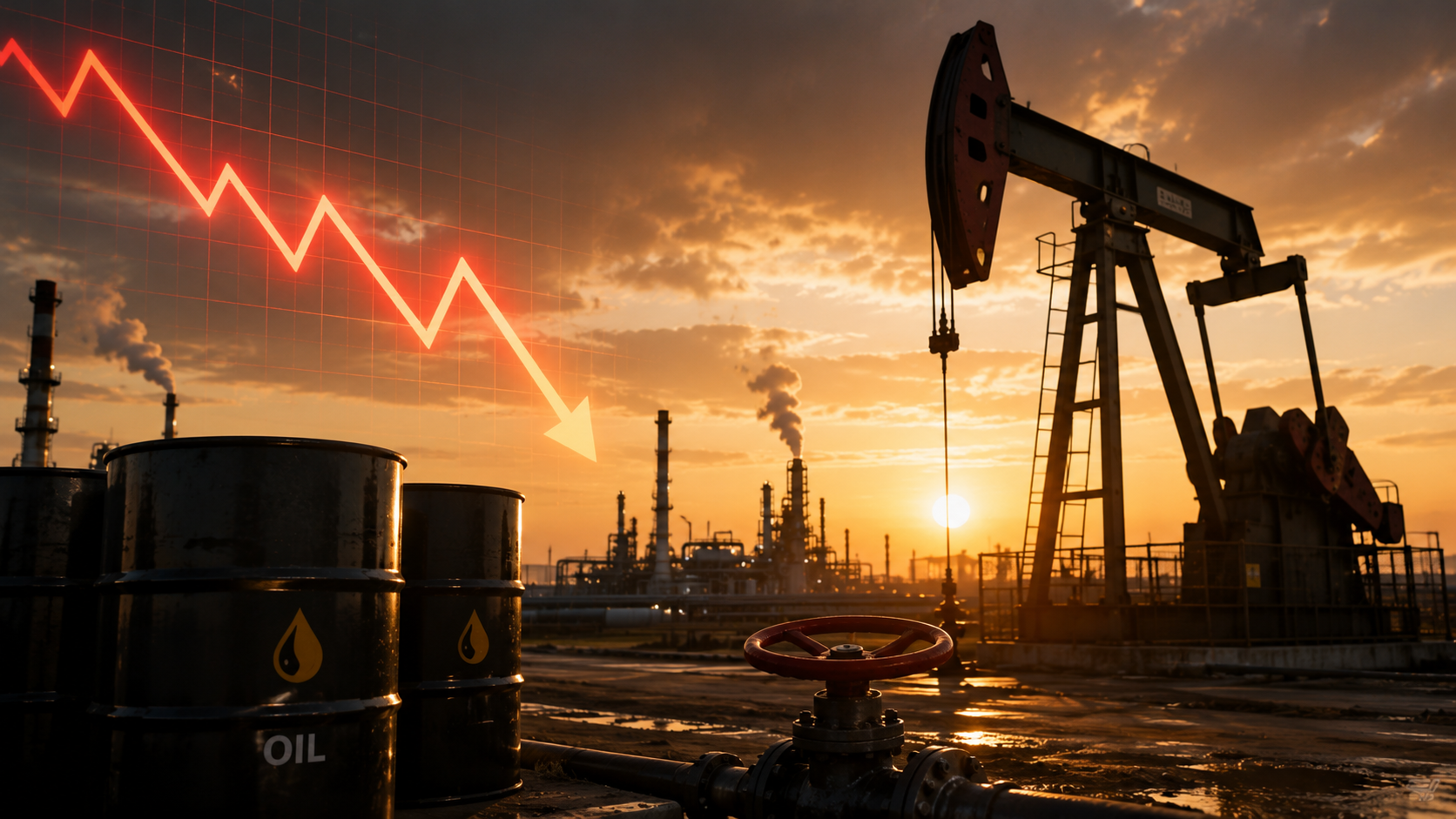 Oil Prices Fall as U.S. and Iran Hold Back From New Attacks