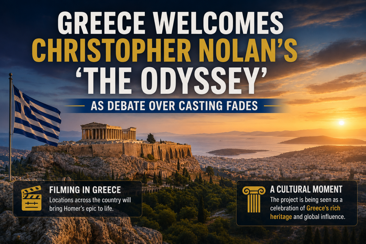 Greece Awaits Christopher Nolan's The Odyssey Amid Excitement and Casting Debate