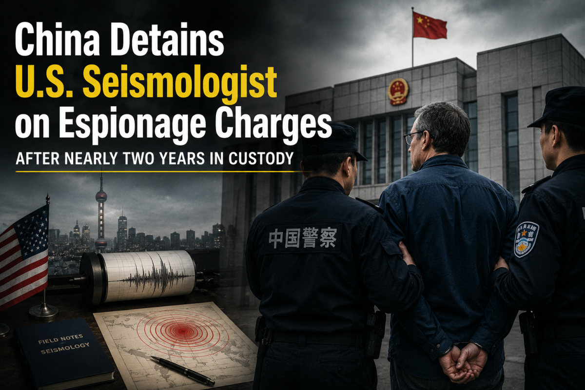 US Scientist Detained in China Over Espionage Allegations Linked to Nuclear Research