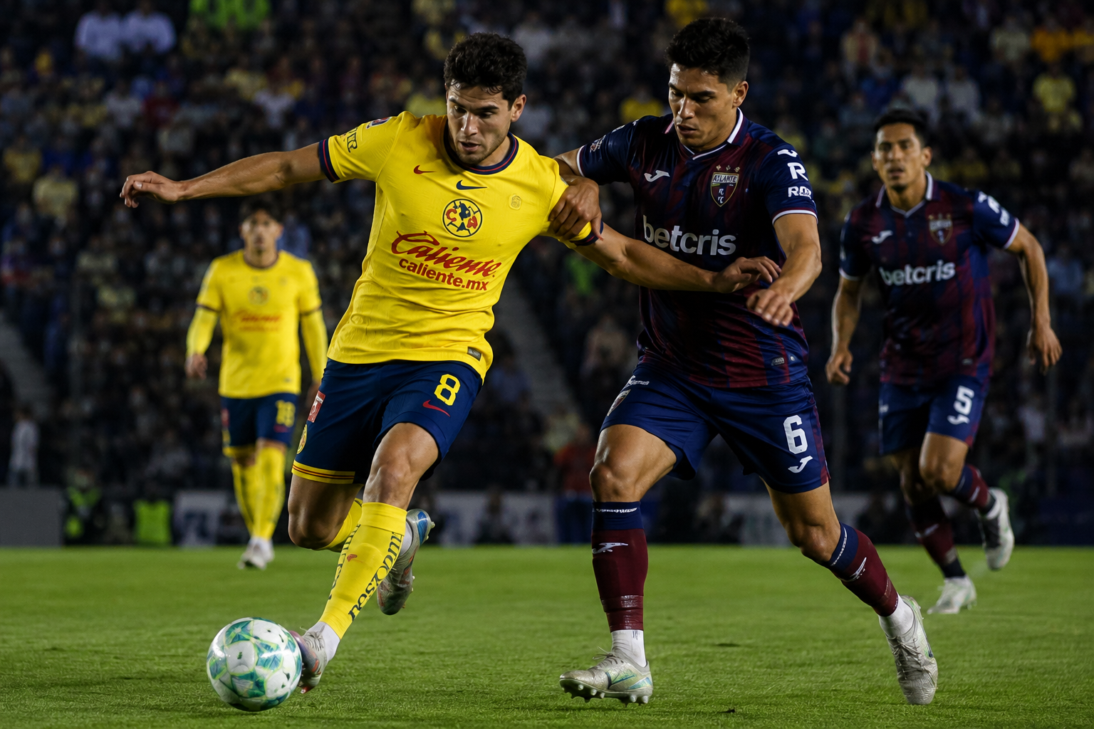 Club América Held to 1-1 Draw as Atlante Fights Back