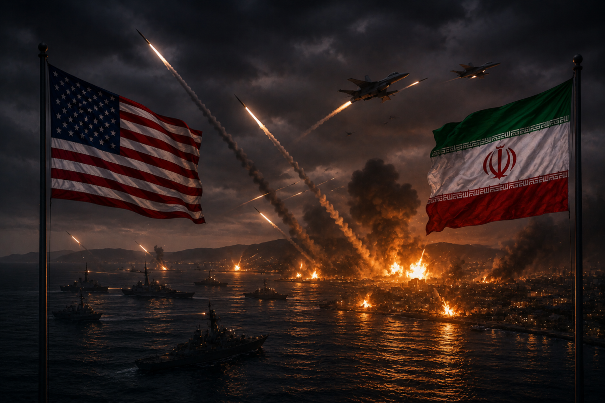 US Launches Fresh Strikes as Iran Reports Civilian Infrastructure Hit