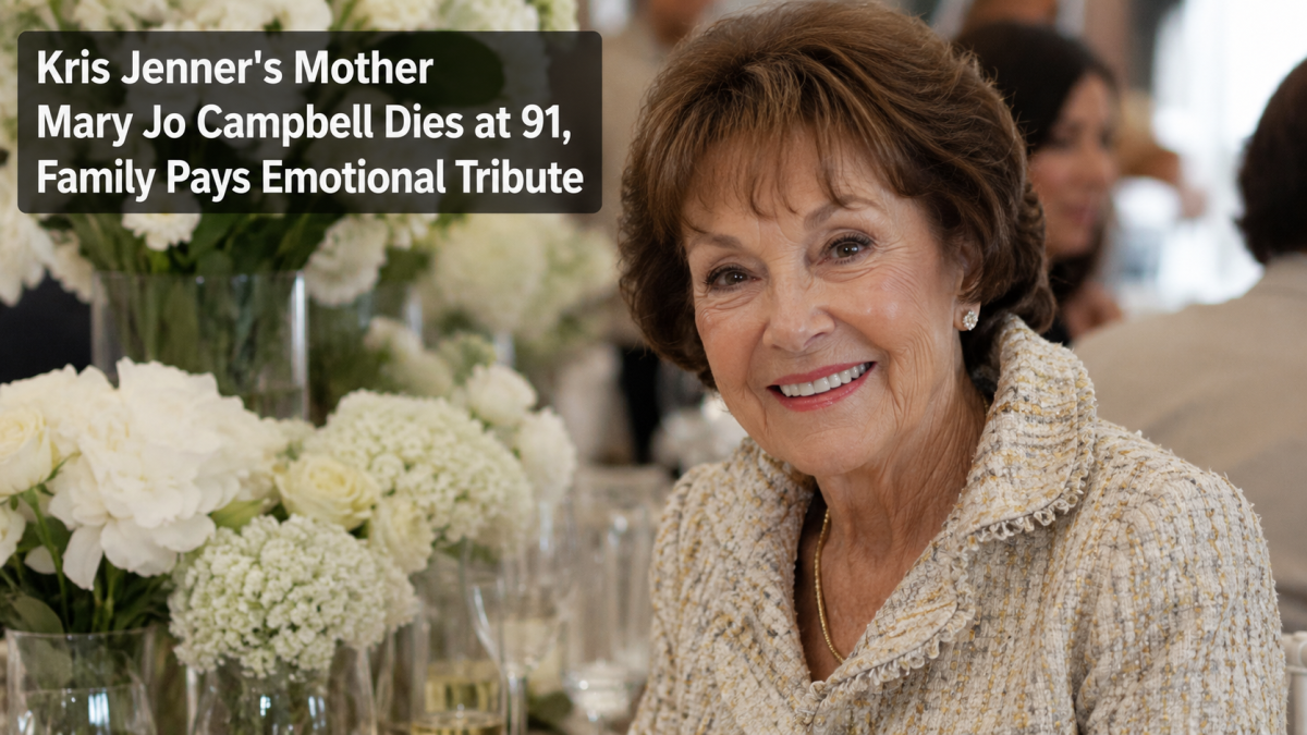 Kris Jenner's Mother Mary Jo Campbell Dies at 91