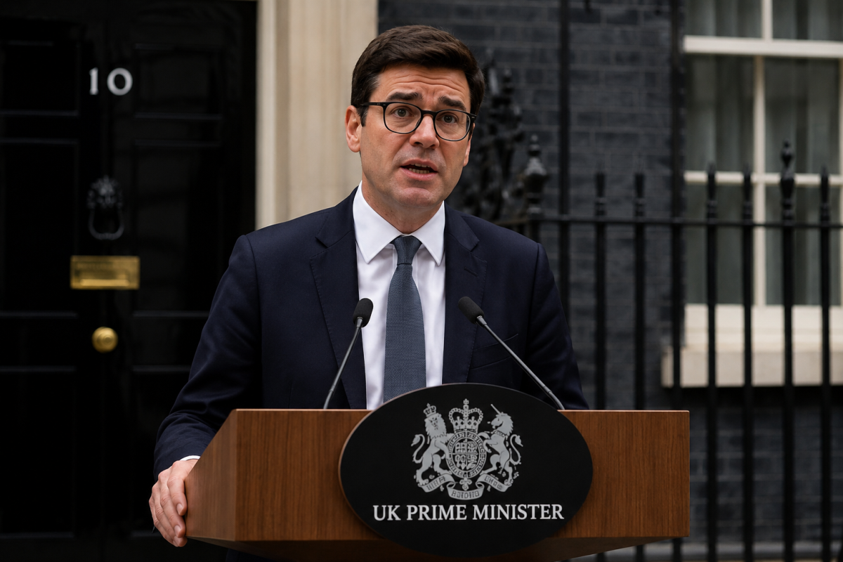Andy Burnham Becomes UK Prime Minister After Starmer Steps Down