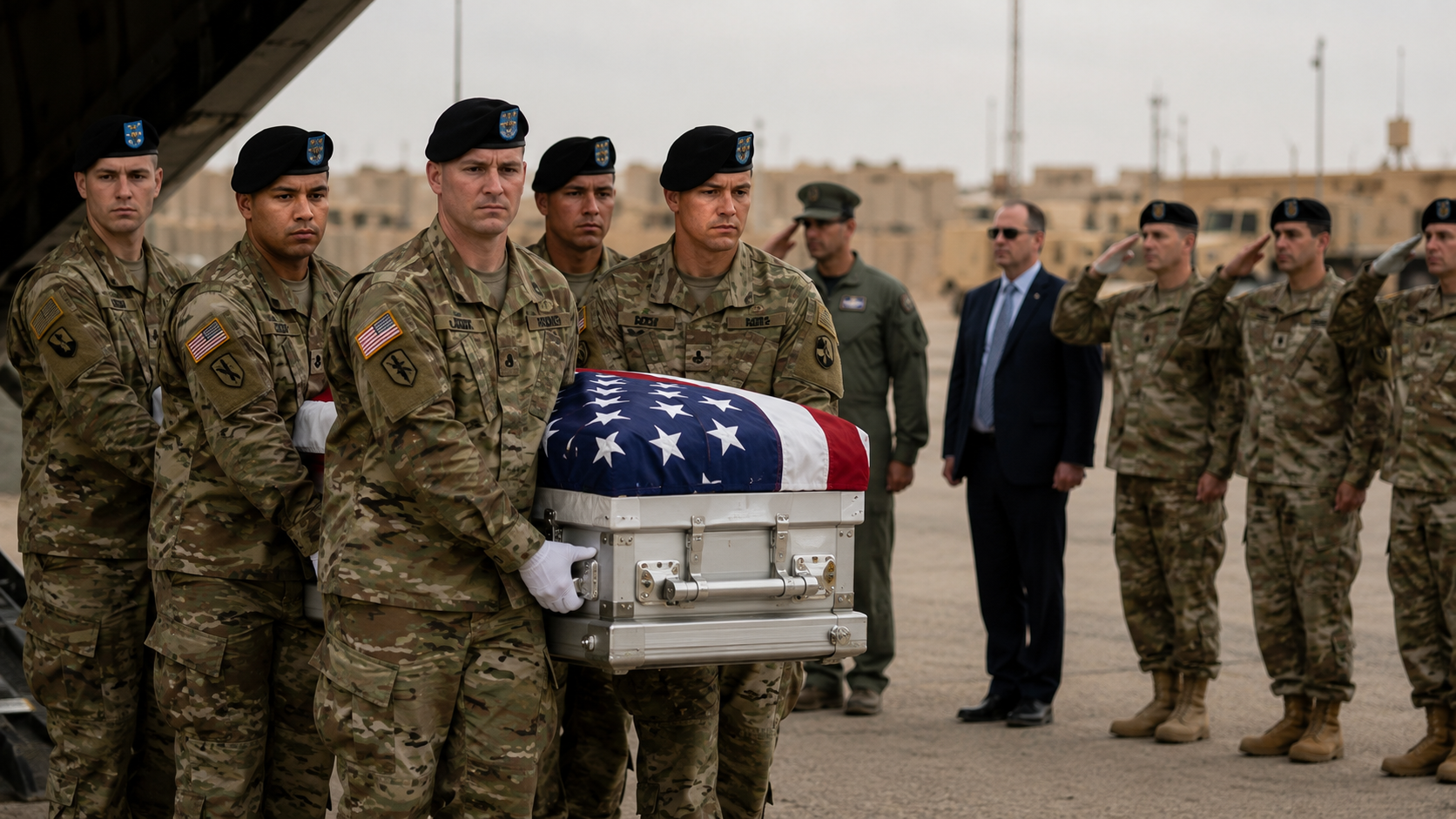 US Identifies Third Service Member Believed Killed in Iran Attack on Jordan Base