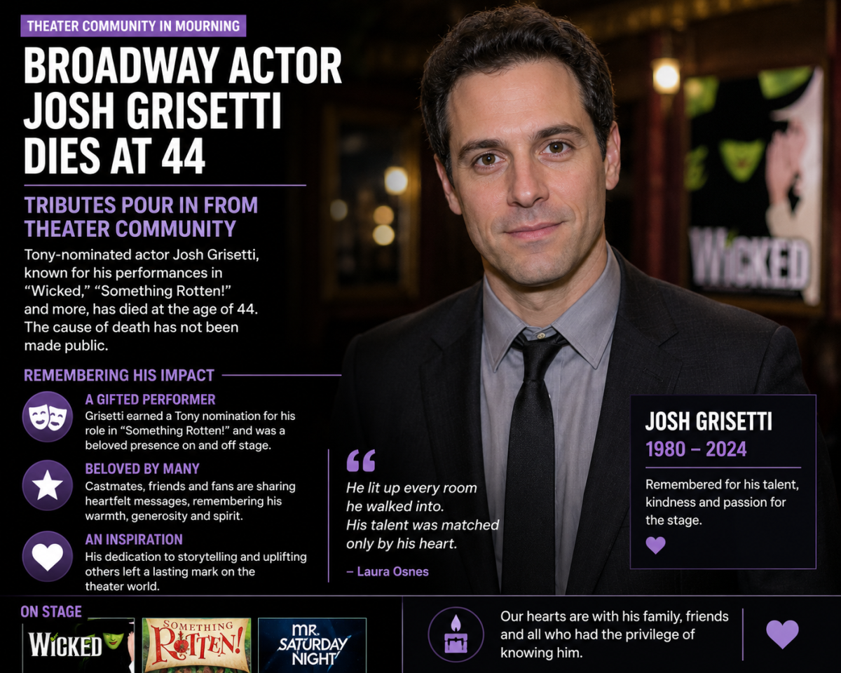 Broadway Actor Josh Grisetti Dies at 44, Tributes Pour In From Theater Community