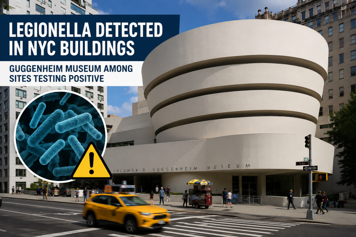 Guggenheim Museum Among NYC Buildings Testing Positive for Legionella During Outbreak