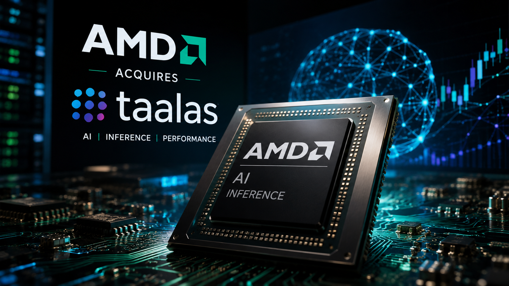 AMD to Acquire AI Chip Startup Taalas to Expand AI Inference Capabilities