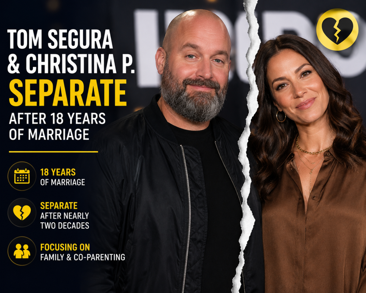 Tom Segura and Christina P. Separate After 18 Years of Marriage